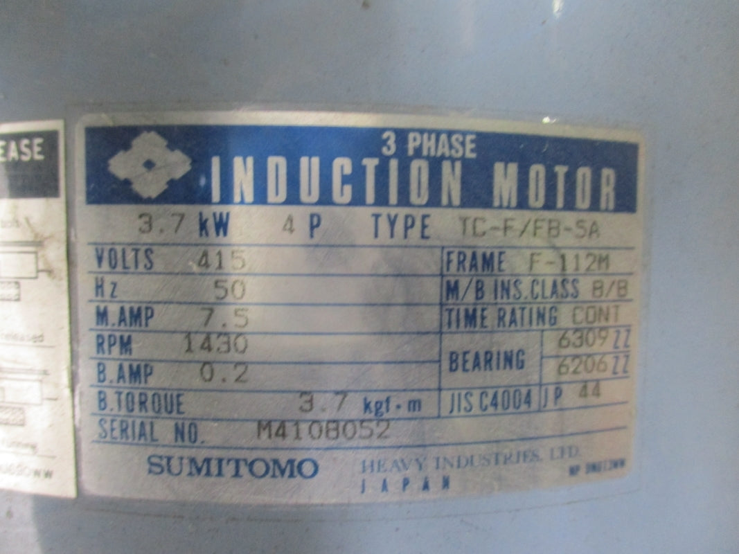 SUMITOMO HM5-218-B TC-F/FB-SA 415V 7.5A UNMP