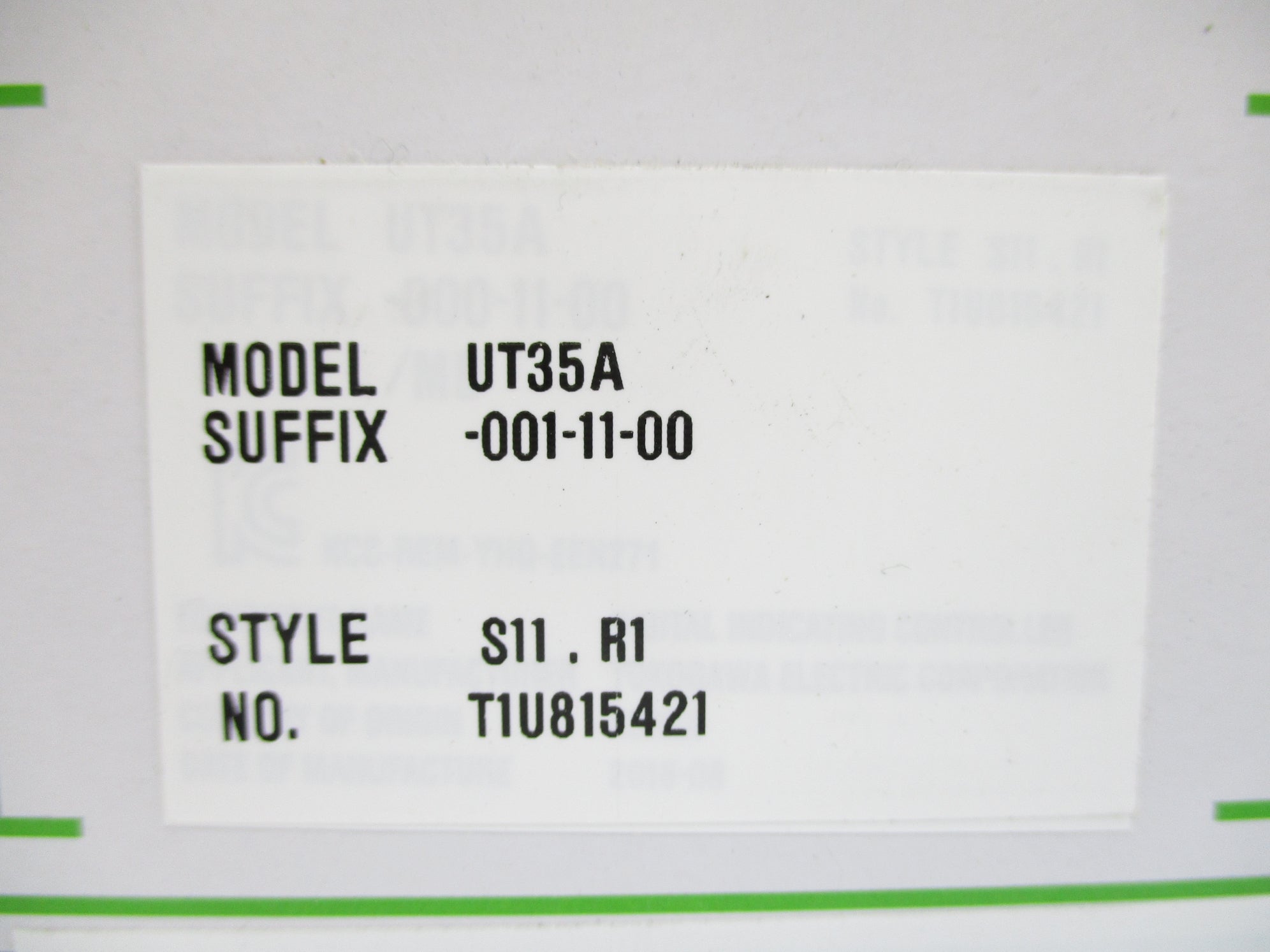 YOKOGAWA UT35A-001-11-00 NSMP