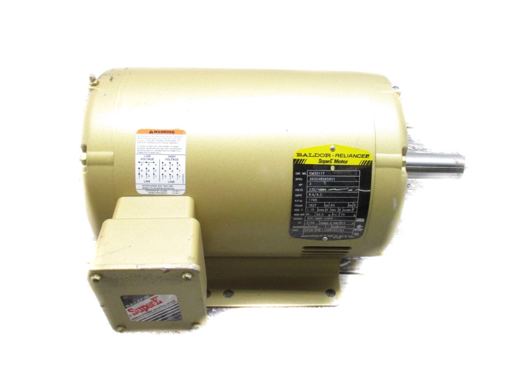 BALDOR EM3211T 36G548S658G1 230/460V 8.4/4.2A NSNP