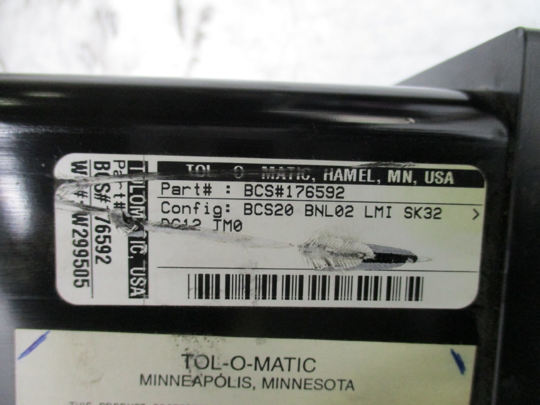 TOL-O-MATIC BCS#176592 NSNP