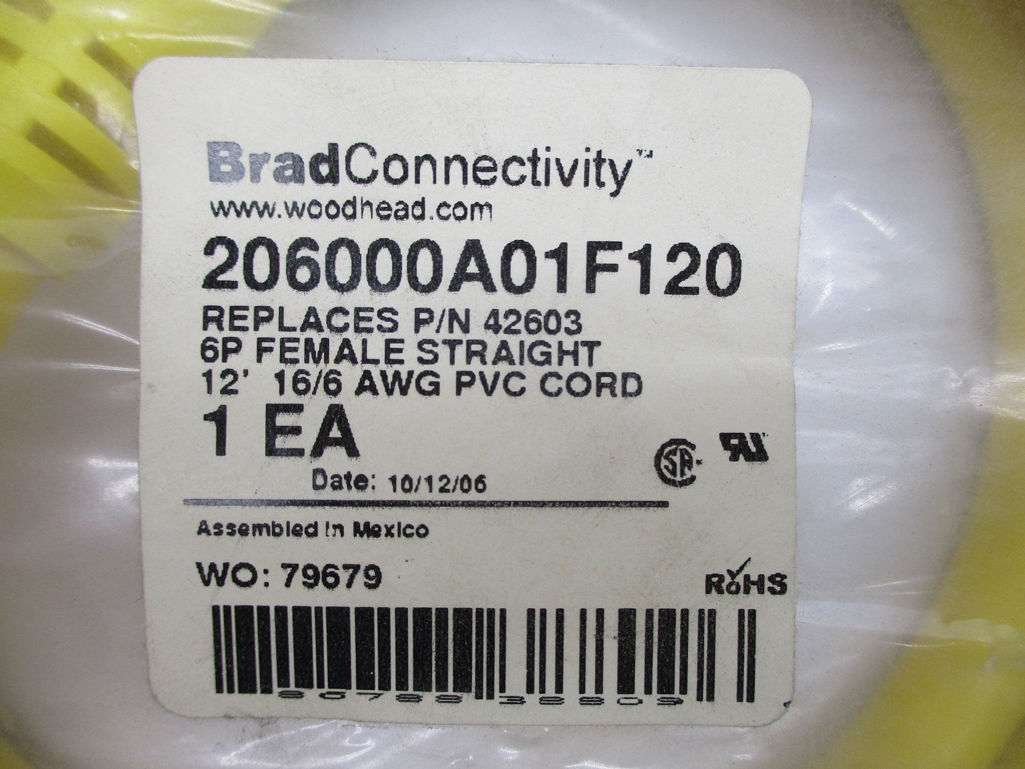 DANIEL WOODHEAD 206000A01F120 NSMP