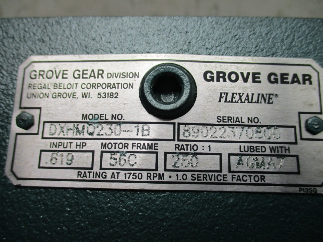 GROVE GEAR DXHMQ230-1B NSNP