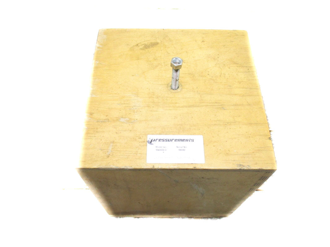 RUSKA FLUKE DEADWEIGHT TESTER INSTRUMENT PRESSUREMENTS M40002-3 NSMP