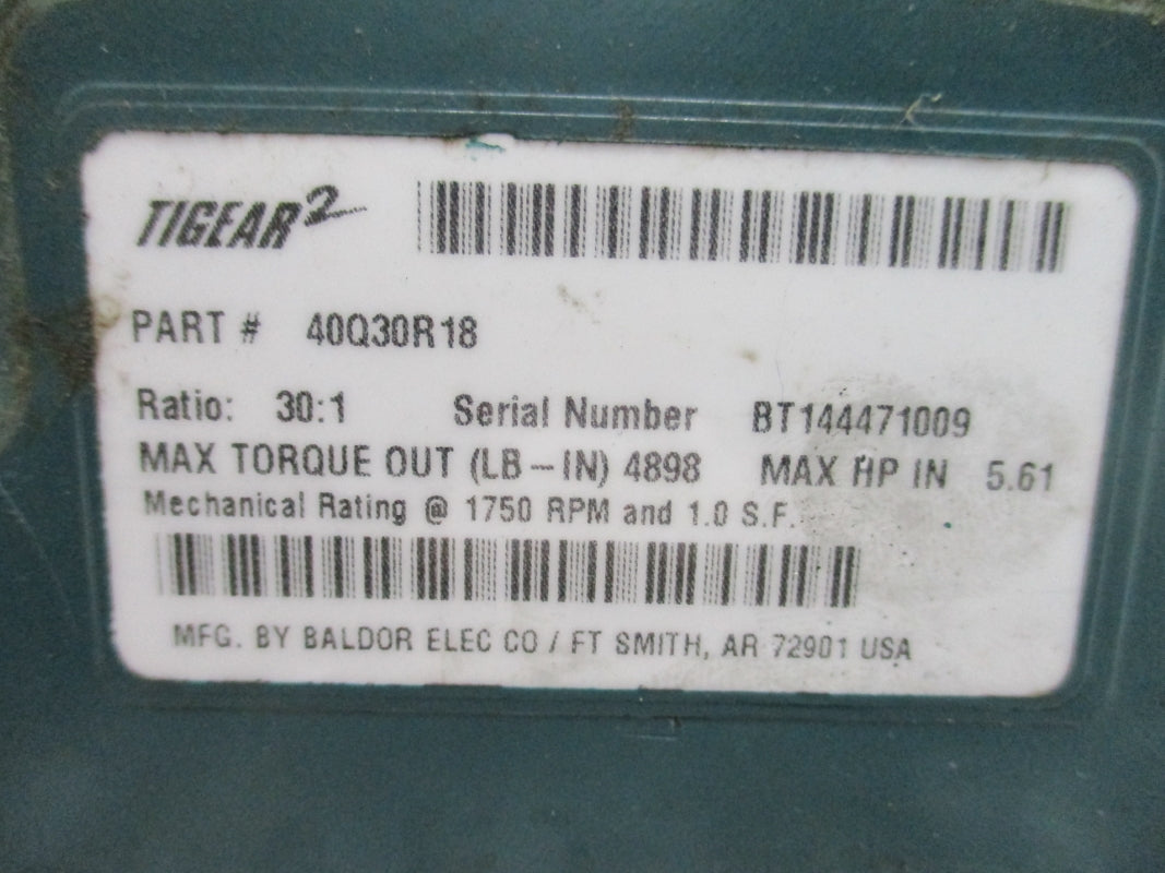 TIGEAR2 40Q30R18 UNMP