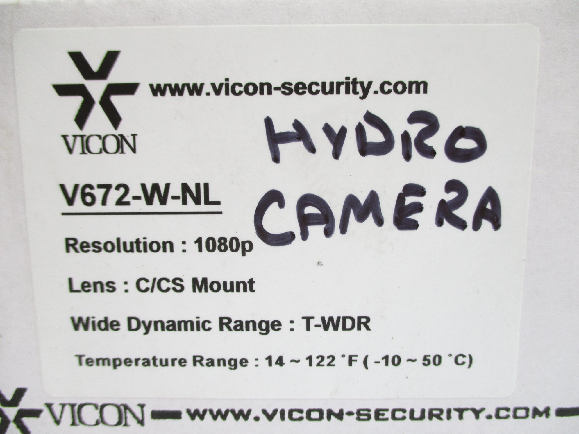 VICON V672-W-NL NSMP