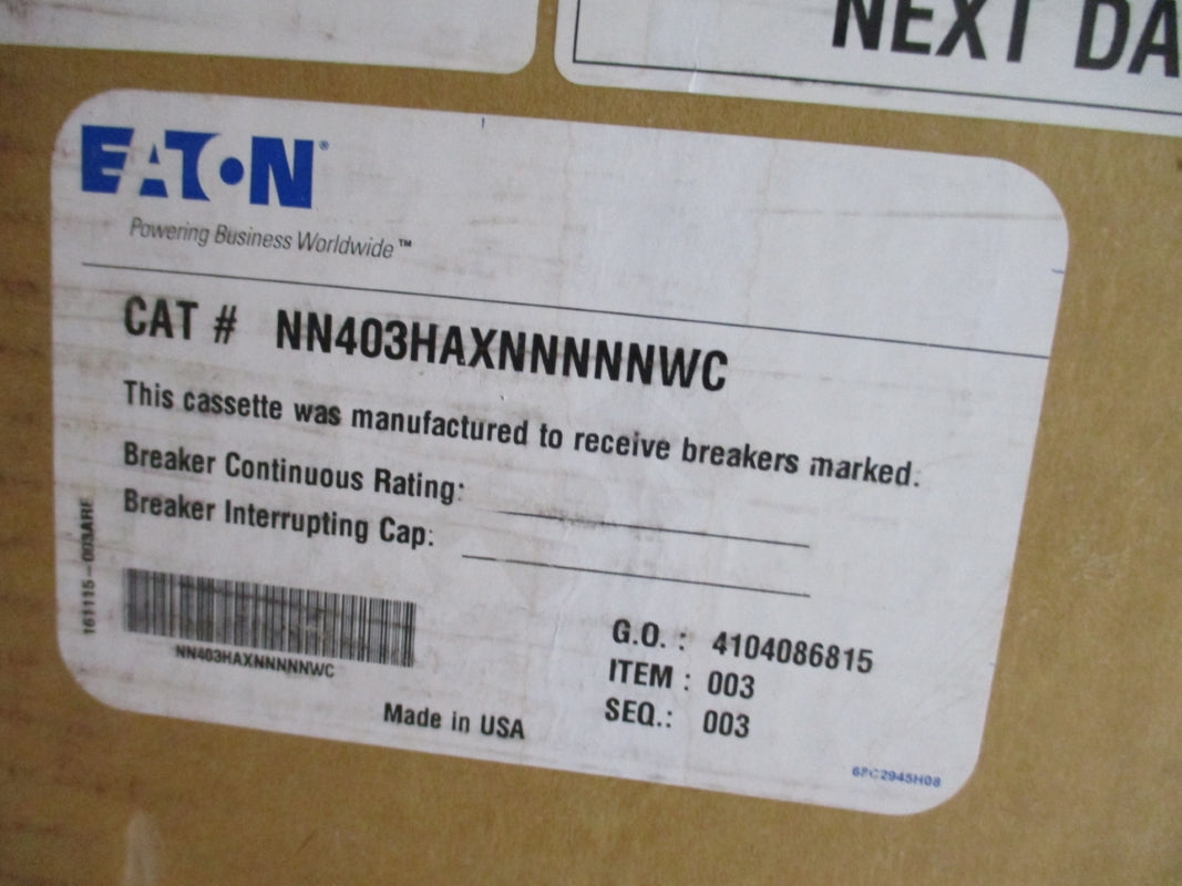 EATON NN403HAXNNNNNWC NSMP