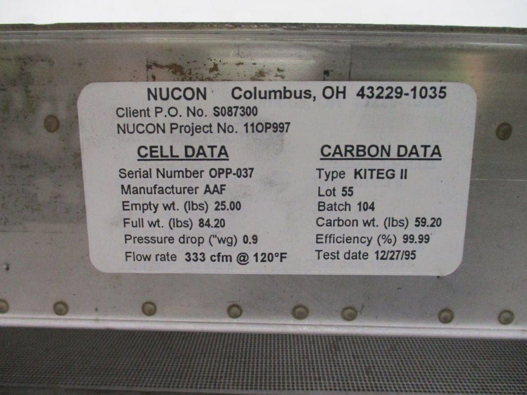 NUCON 11OP997 KITEG II NSMP