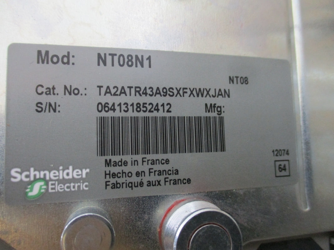 SQUARE D NT08N1 TA2ATR43A9SXFXWXJAN 800A 635V NSMP