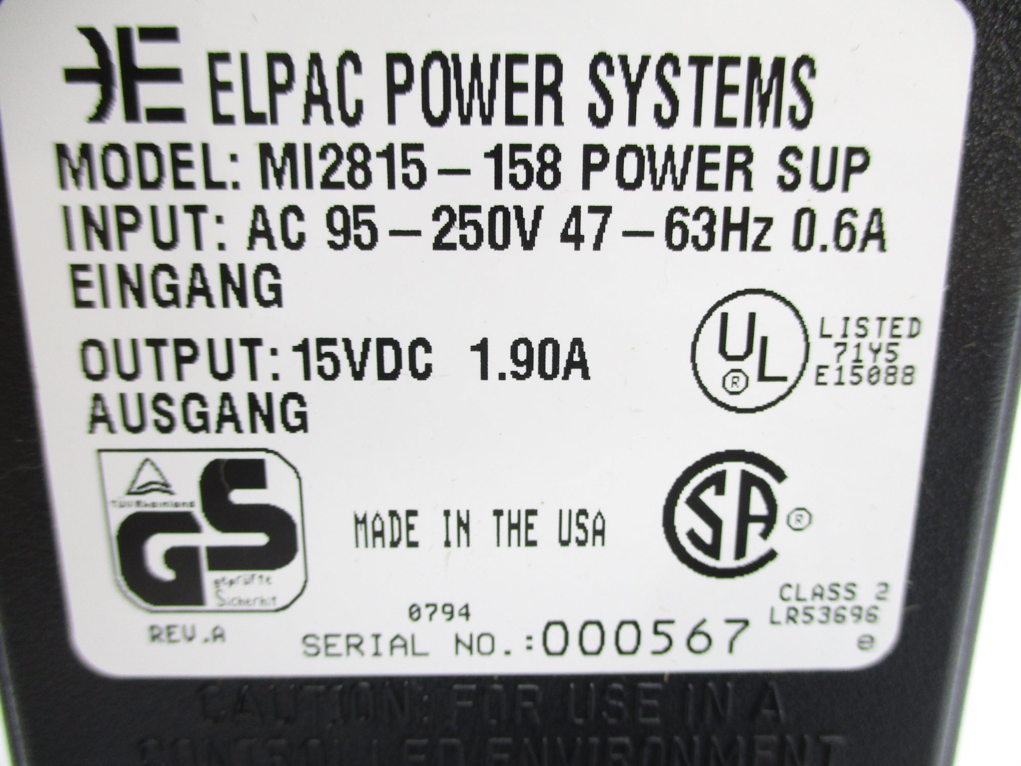 ELPAC MI2815-158 NSNP