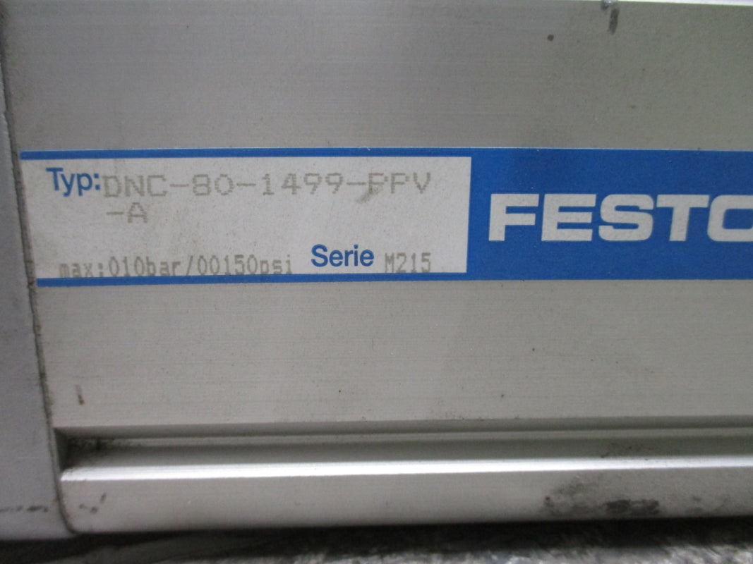 FESTO DNC-80-1499-PPV-A SERIES M215 150PSI NSNP