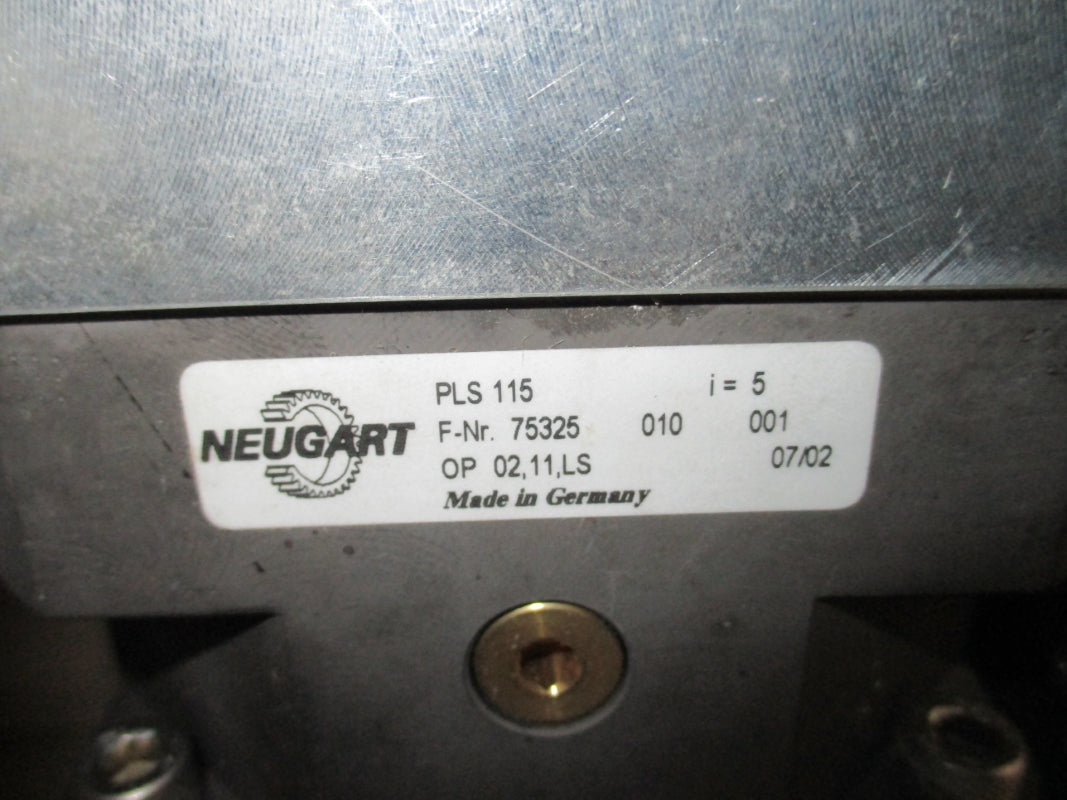 NEUGART LINEAR ACUTATOR WITH PLS115 GEARBOX 75325 NSMP