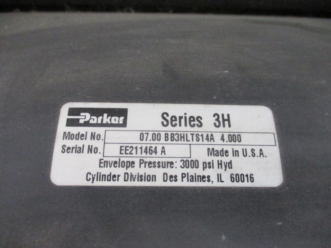 PARKER 07.00BB3HLTS14A4.000 SERIES 3H 3000PSI NSNP