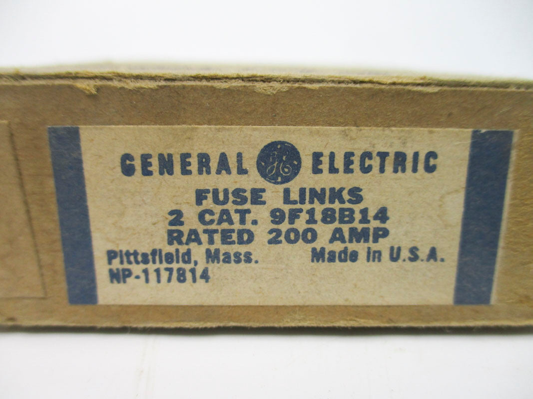 GENERAL ELECTRIC 9F18B14 200A (PKG OF 2) NSMP