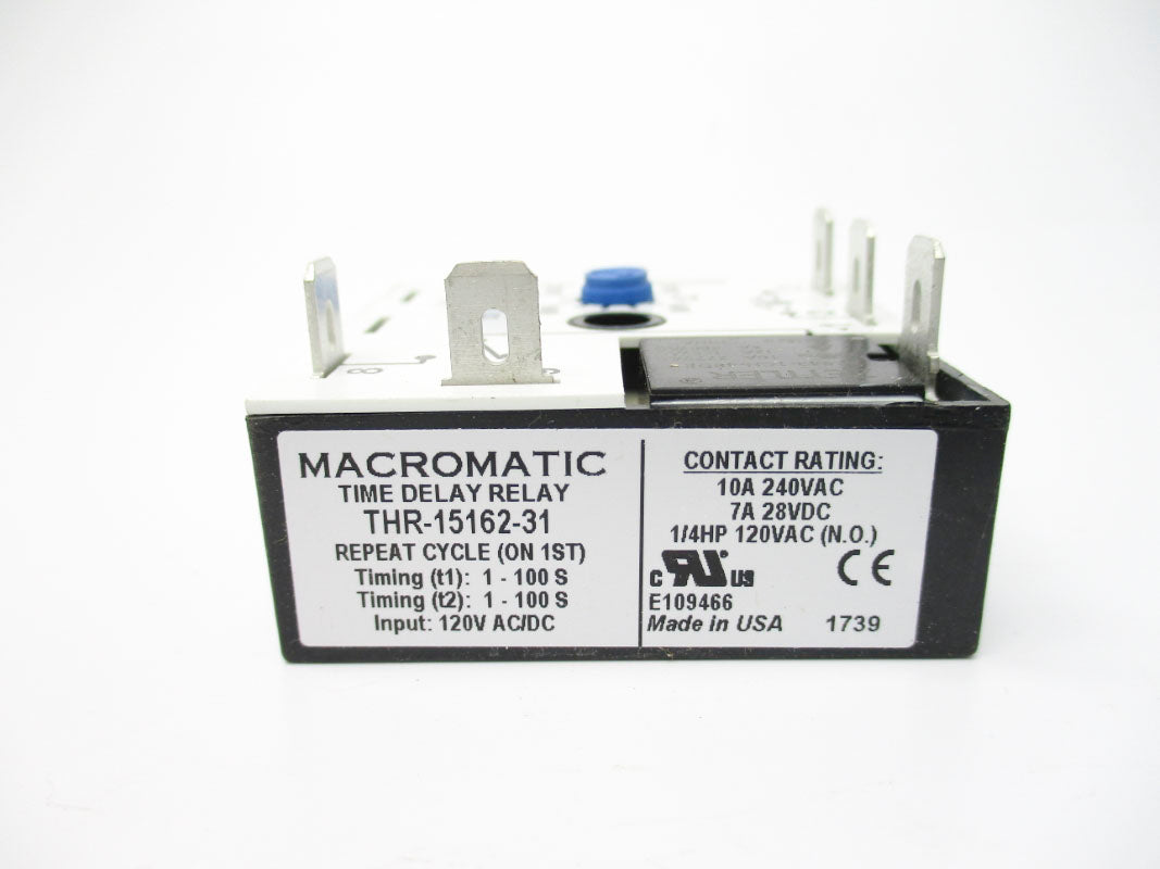 MACROMATIC THR-15162-31 1-100S 120VAC/DC 10A NSMP
