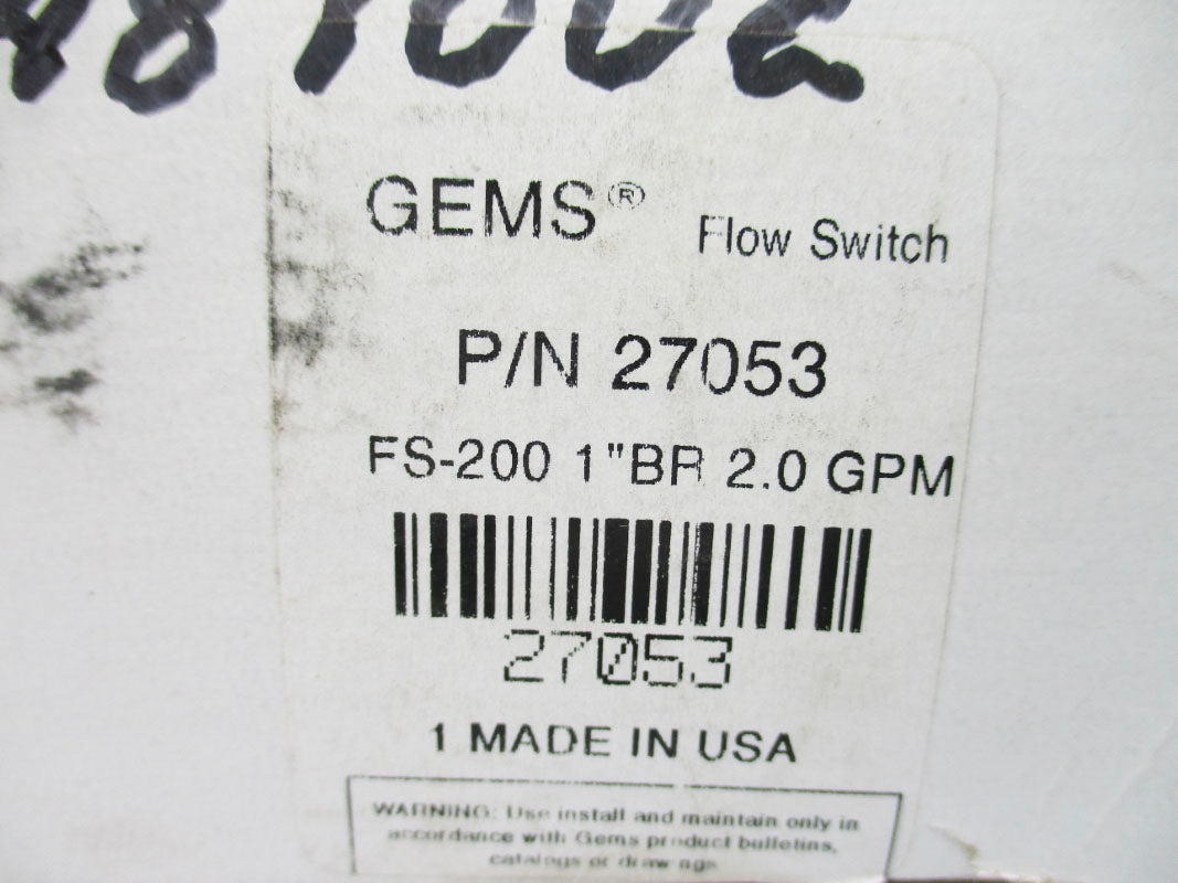 GEMS SENSORS 27053 240VAC NSMP