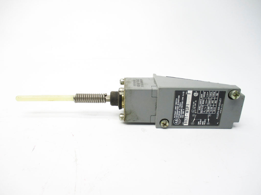 ALLEN BRADLEY 802T-WSP1 SER. F 600VAC 60A (BK/YL) NSMP