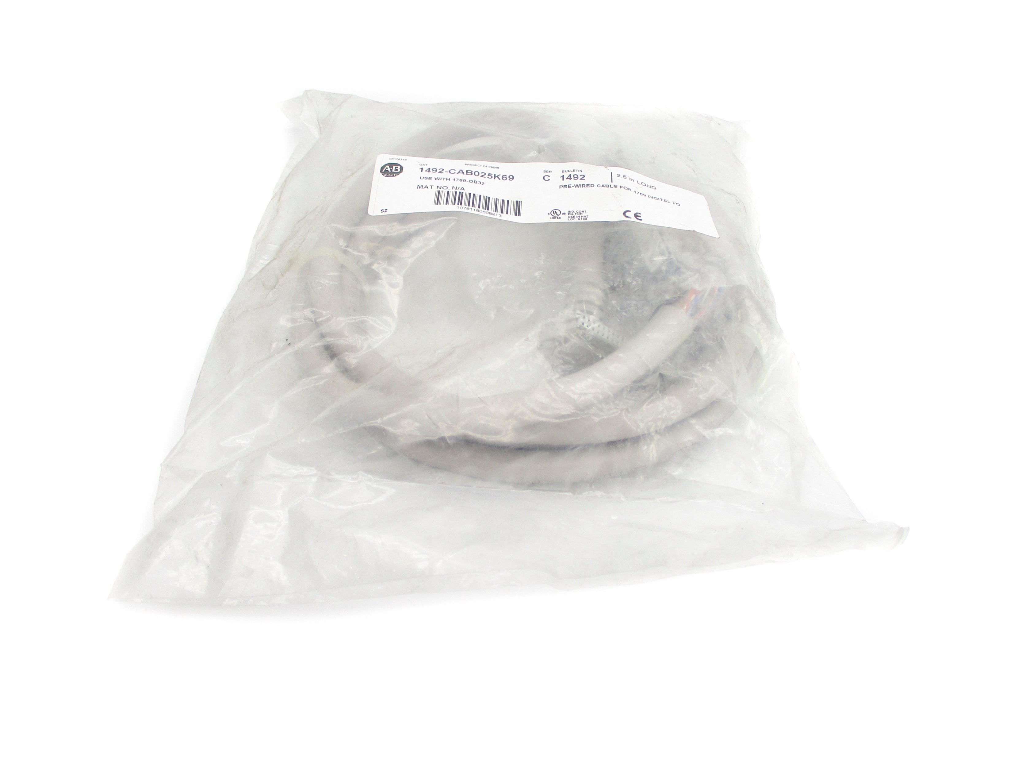 ALLEN BRADLEY 1492-CAB025K69 SER. C NSMP