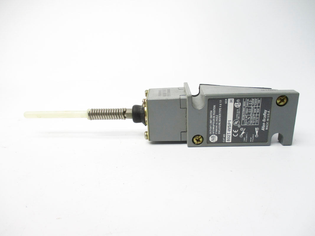 ALLEN BRADLEY 802T-WSP1 SER. H 600VAC 60A (WH) NSMP