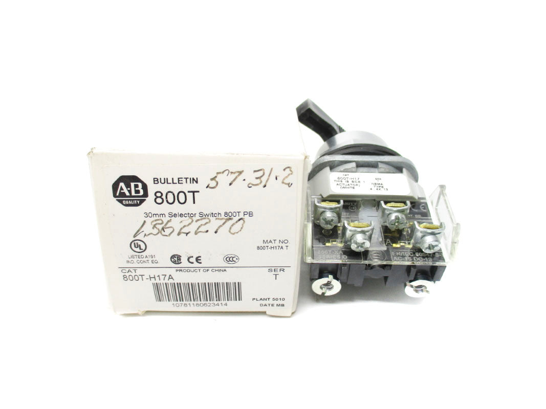 ALLEN BRADLEY 800T-H17A SER. T (WH) NSMP