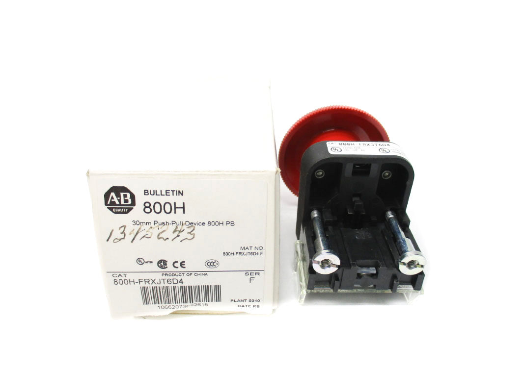 ALLEN BRADLEY 800H-FRXJT6D4 SER. F (WH) NSMP