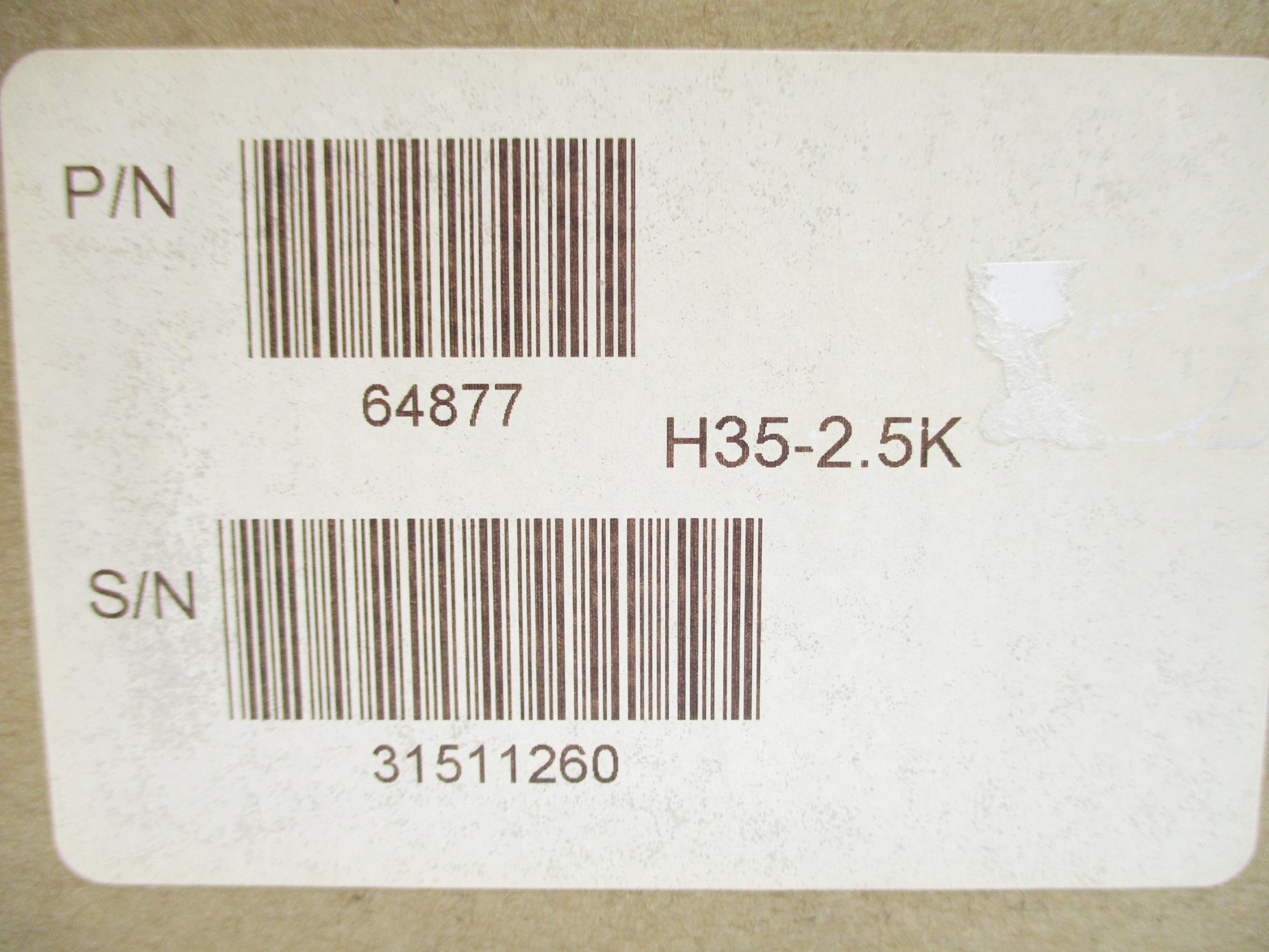 HBM H35-2.5K-20760 NSMP