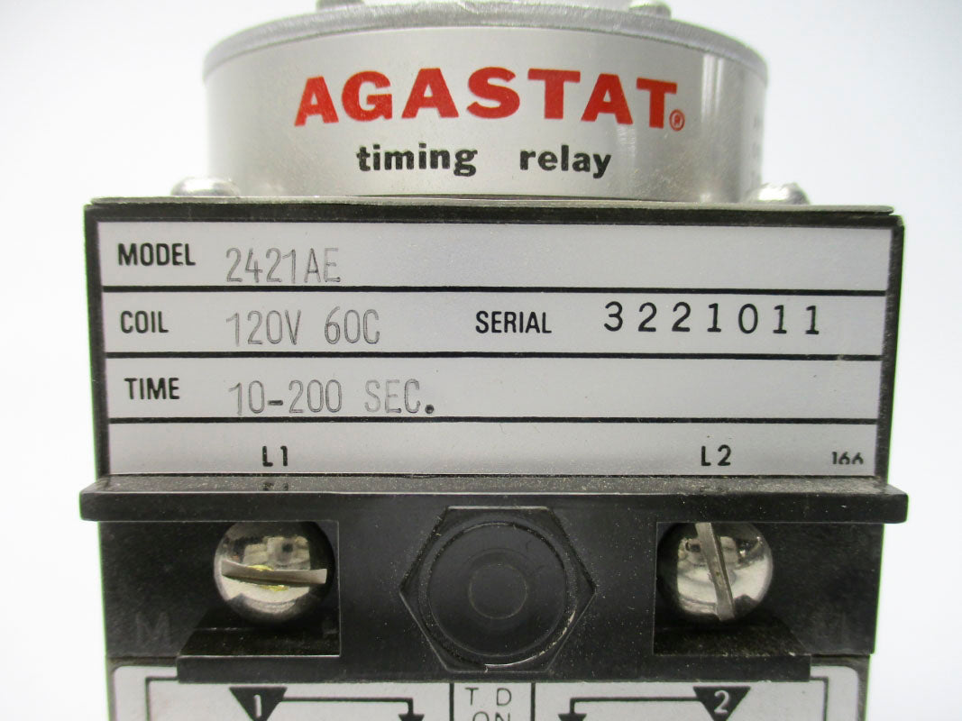 AGASTAT 2421AE 10-200S 120V 15A NSNP