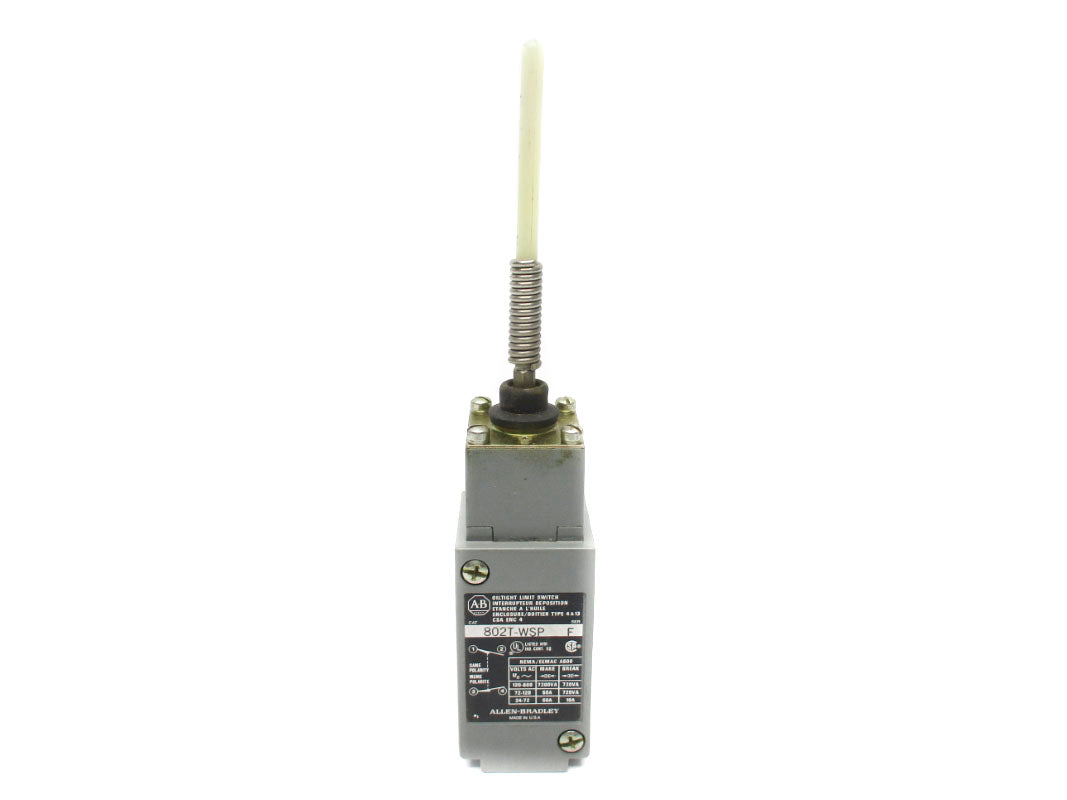 ALLEN BRADLEY 802T-WSP SER. F 600VAC 60A NSNP