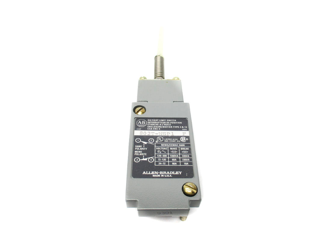 ALLEN BRADLEY 802T-WSP1 SER. F 600VAC 60A NSNP