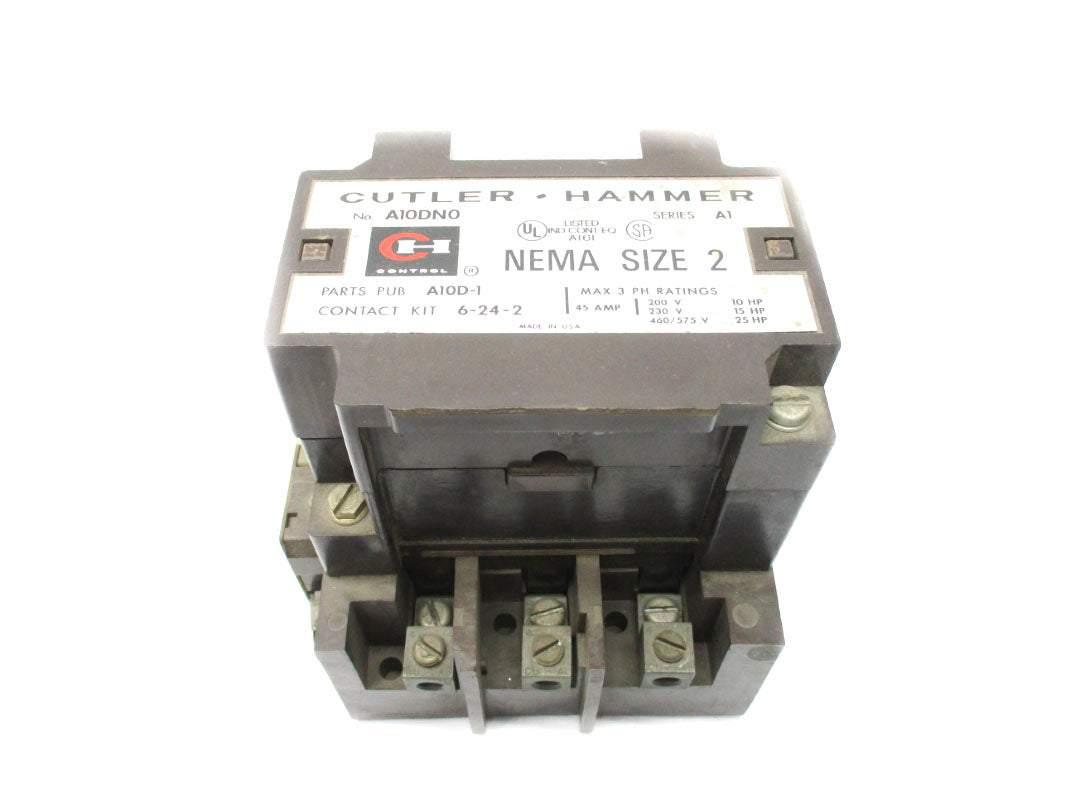 CUTLER HAMMER A10DN0 SER. A1 45A 110/120V UNMP
