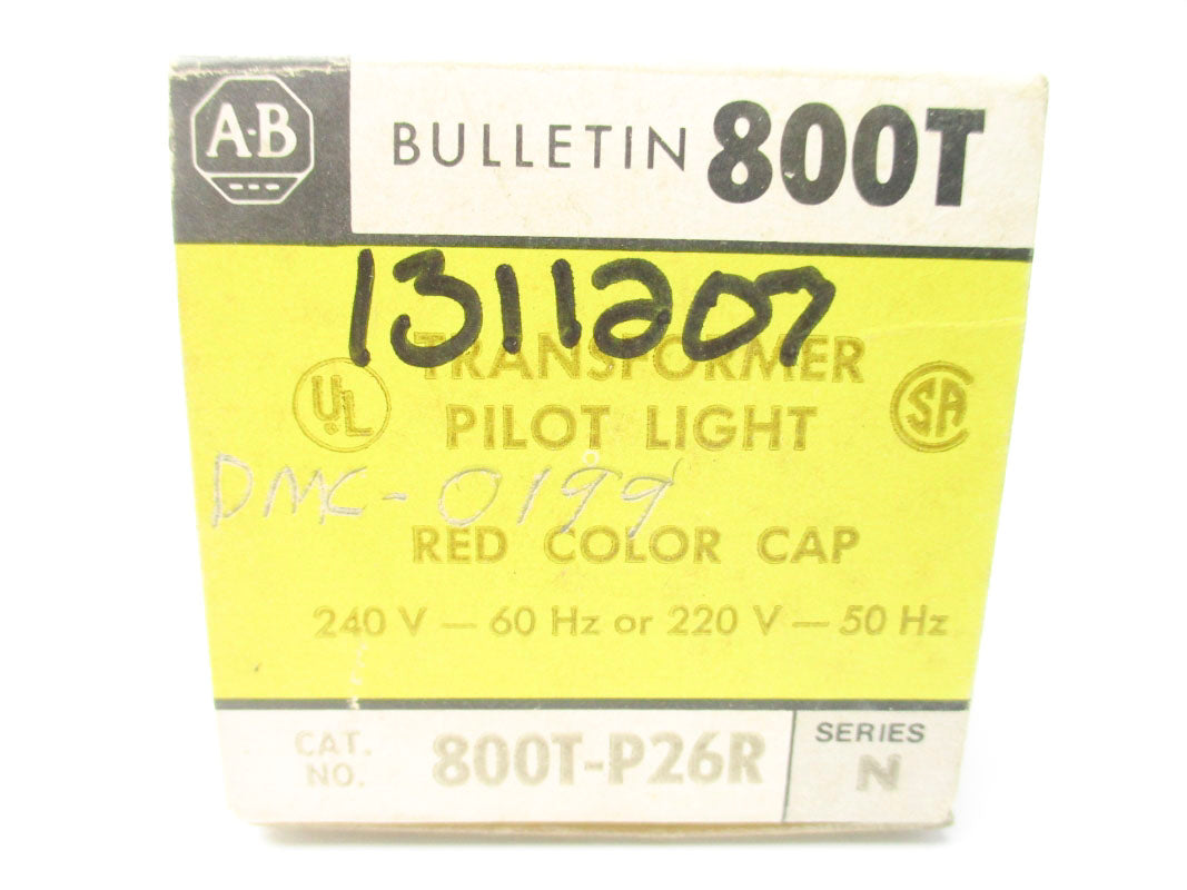 ALLEN BRADLEY 800T-P26R SER. N 220/240V (BK/YL) NSMP