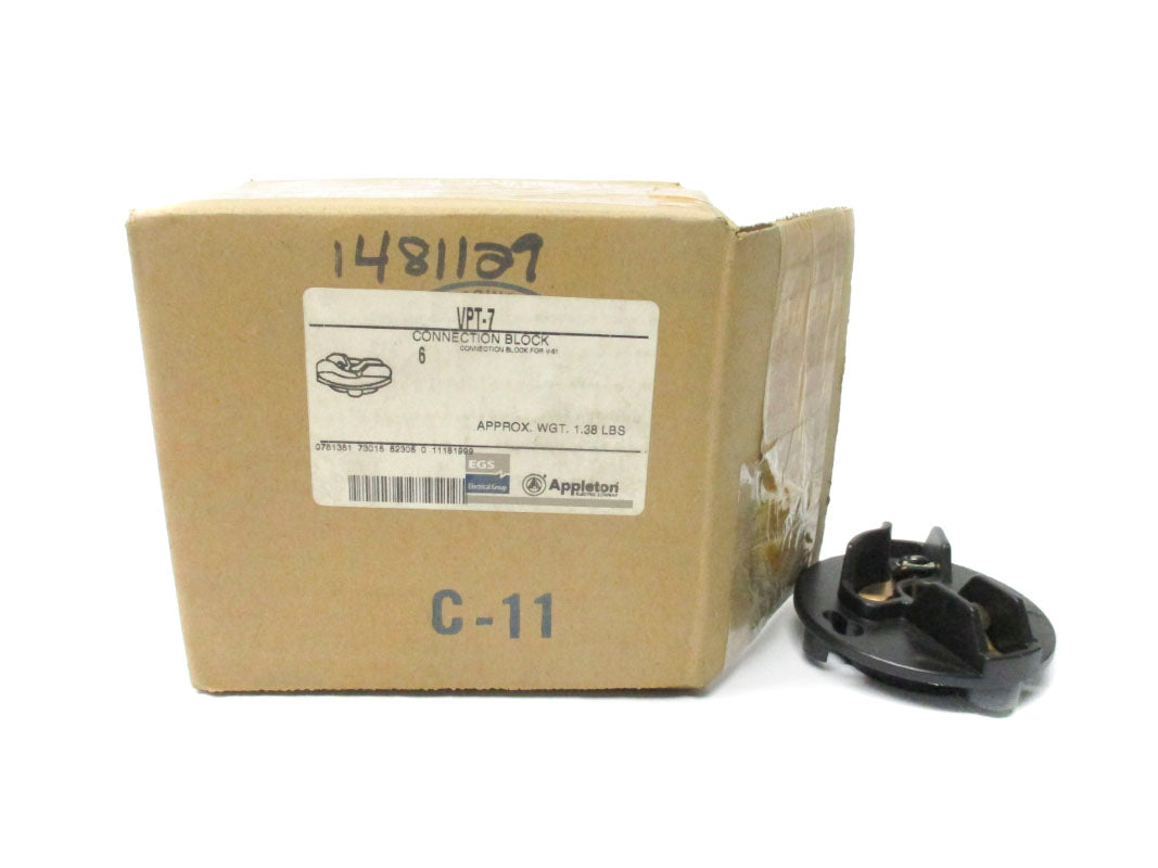 APPLETON VPT-7 (PKG OF 6) NSMP