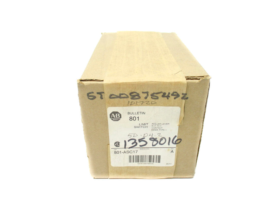 ALLEN BRADLEY 801-ASC17 SER. A (BR/WH) NSFS