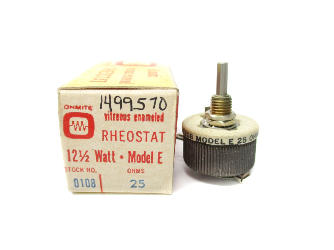 OHMITE 0108 25OHMS 0.71A NSMP