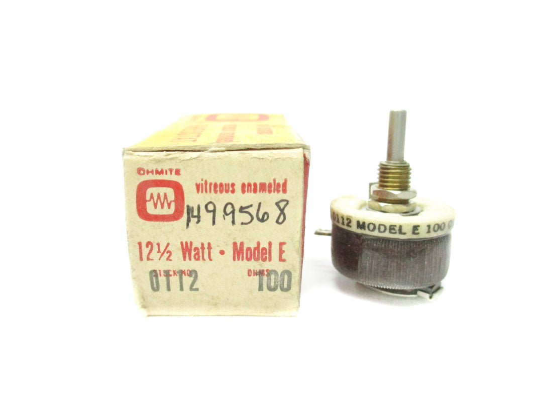 OHMITE 0112 0.35A 100OHMS NSMP