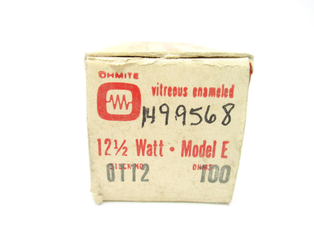 OHMITE 0112 0.35A 100OHMS NSMP