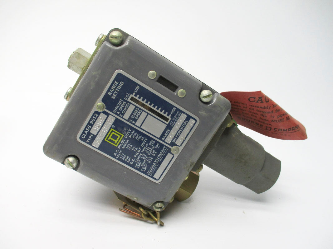 SQUARE D 9012ADW6 600VAC/DC 400-3000PSI 40A NSMP