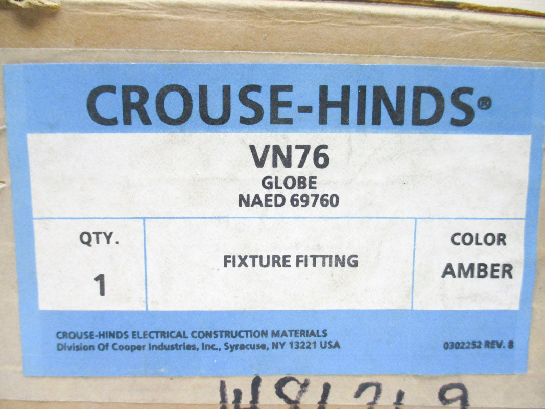 CROUSE HINDS VN76 NSMP