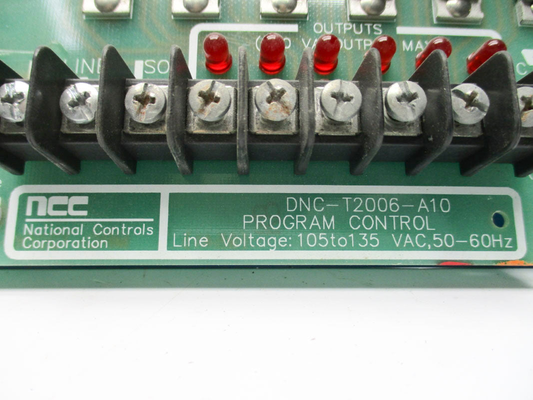 NCC DNC-T2006-A10 105-135VAC .05-5/1.5-30S UNMP
