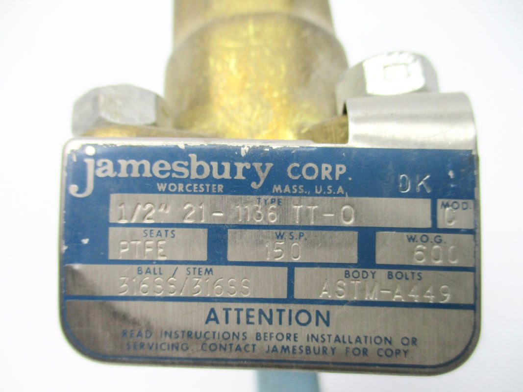 JAMESBURY 21-1136-TT-0 UNMP