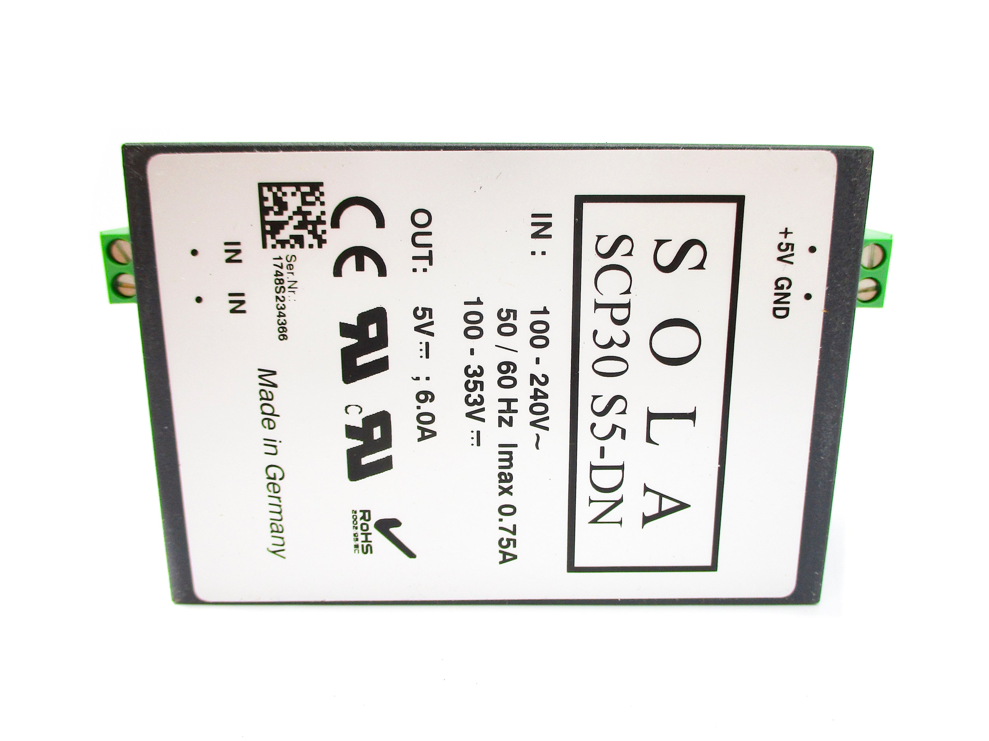 SOLA SCP30S5-DN 100-240V 0.75A NSMP