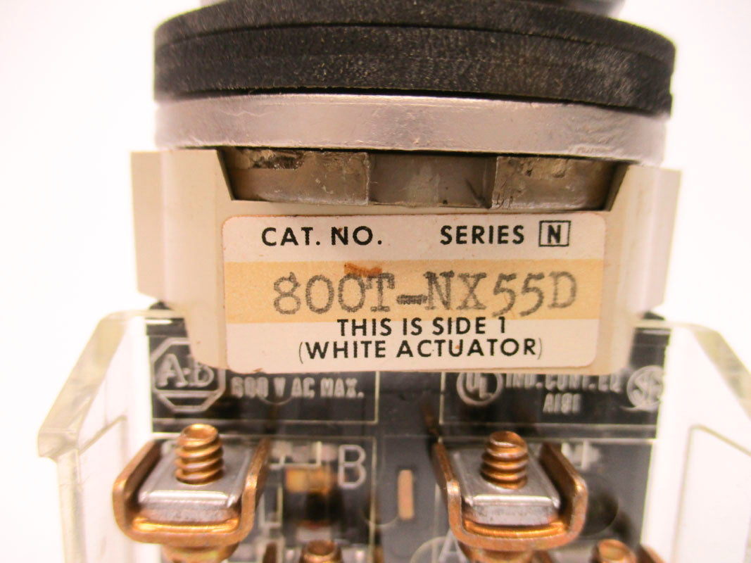 ALLEN BRADLEY 800T-NX55D SER. N NSNP