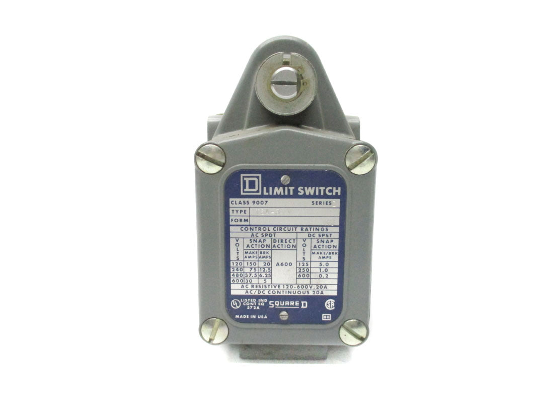 SQUARE D 9007TSA3 SER. D 600VAC 20A UNMP