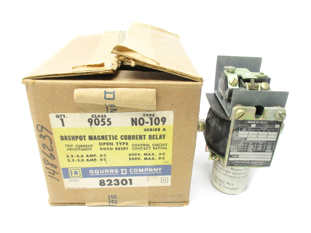 SQUARE D 9055NO109 SER. A 600VAC 2.2-4.6A NSMP