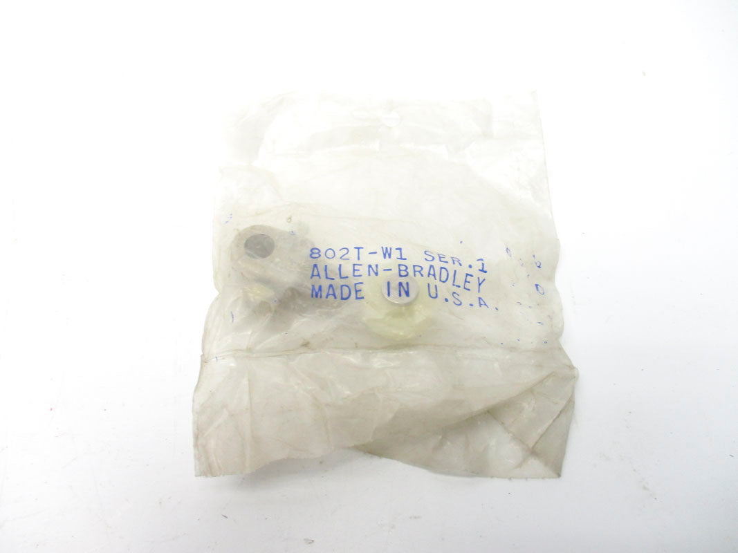 ALLEN BRADLEY 802T-W1 SER. 1 (PKG OF 10) (BK/YL) NSMP