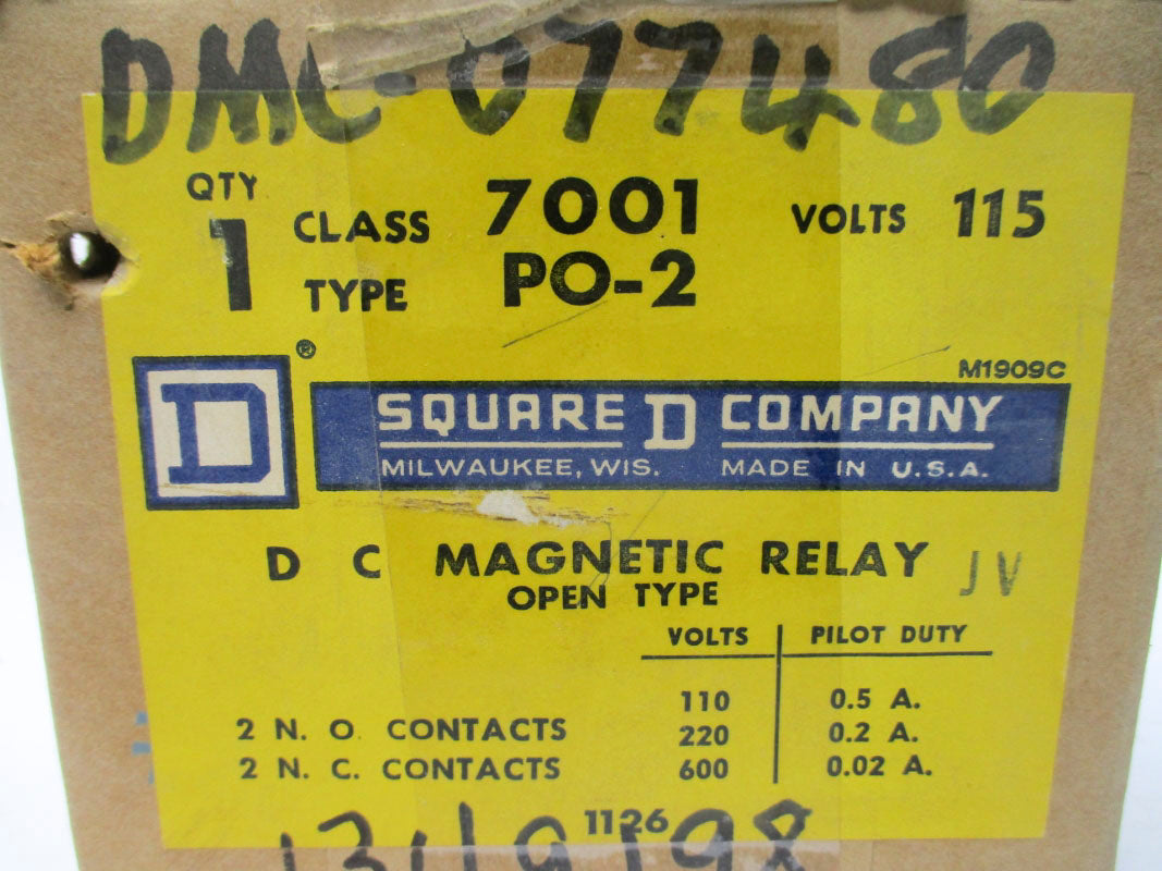 SQUARE D 7001PO2 600VAC 40A NSMP