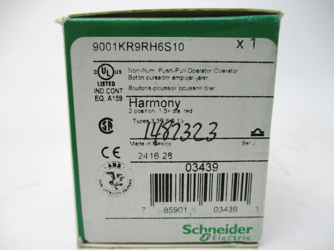 SCHNEIDER ELECTRIC 9001KR9RH6S10 SER. J NSMP