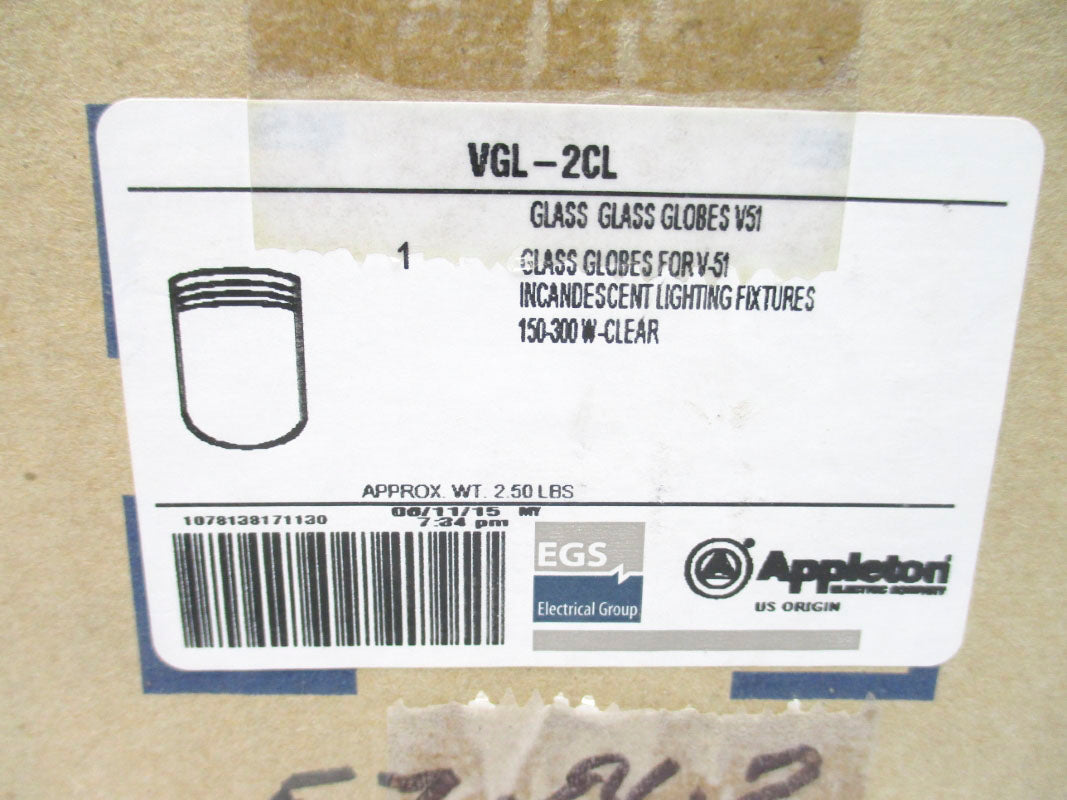 APPLETON VGL-2CL NSMP