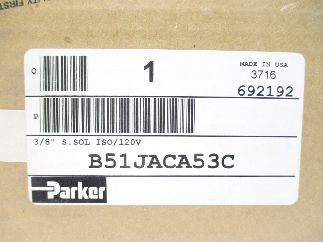 PARKER B51JACA53C 145PSI 120V NSMP