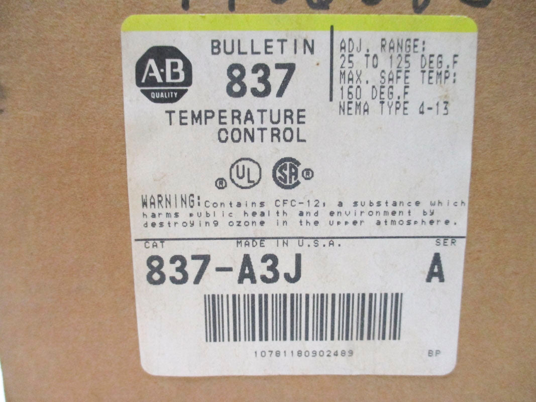 ALLEN BRADLEY 837-A3J SER. A 160'F (BR/YL) NSMP