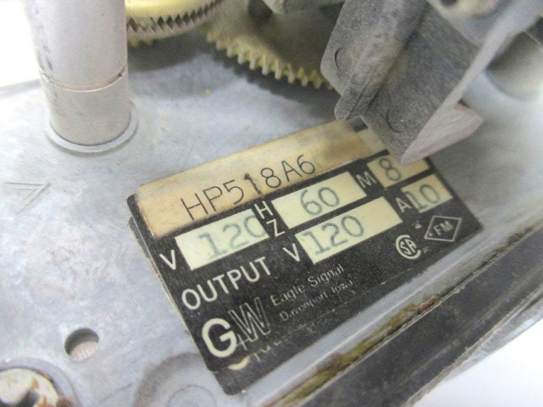 EAGLE SIGNAL HP518A6 120V 0-15M UNMP